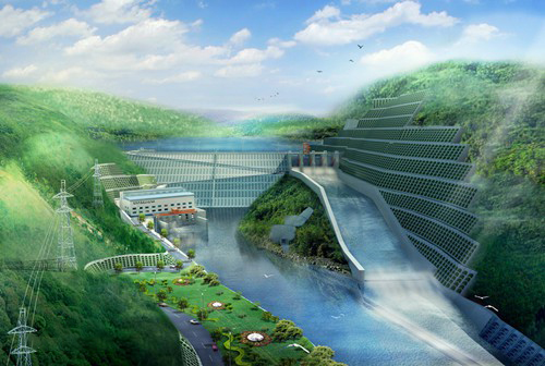 萍乡老挝南塔河1号水电站项目